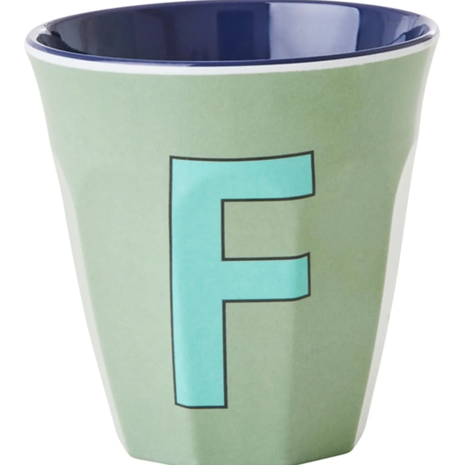 Bluish Colors Melamin Alfabet Kop*Rice Best