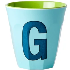 Bluish Colors Melamin Alfabet Kop*Rice Best