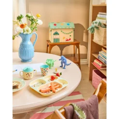 Fun Fair Print Mint Melamine 2 Håndtag Tudekop*Rice Online