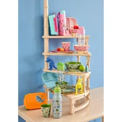 New Dino Print Lille Melamin Skål*Rice Hot