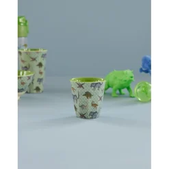 New Dino Print Mellem Melamin Kop*Rice Online