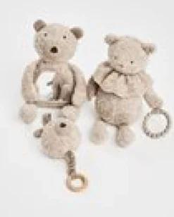 Musik uro bamse, uld bouclé, natur melange*Smallstuff Clearance