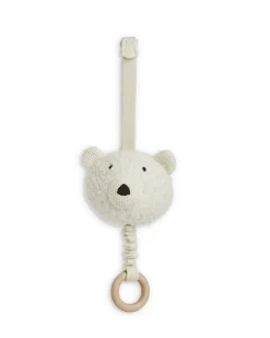 Musik uro bamse, uld bouclé, off. white*Smallstuff