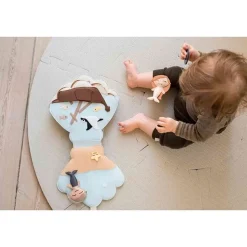 Skumlegegulv Rund Warm Sand*That's Mine Online