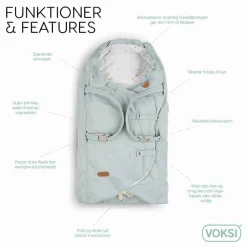 Voksi Carry dusty green / flying*Voksi® Hot