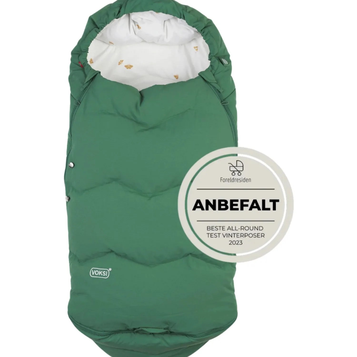 Explorer Kørepose Grass Green Wings*Voksi®