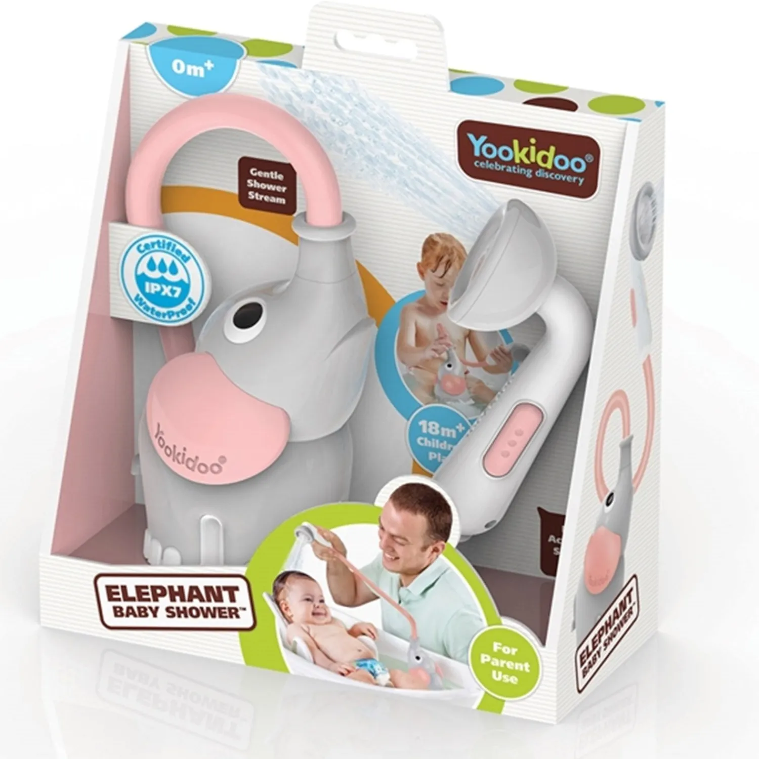 Elefant Bruser Rosa*Yookidoo Clearance